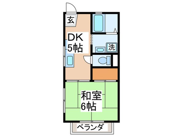 パストラルＫの物件間取画像